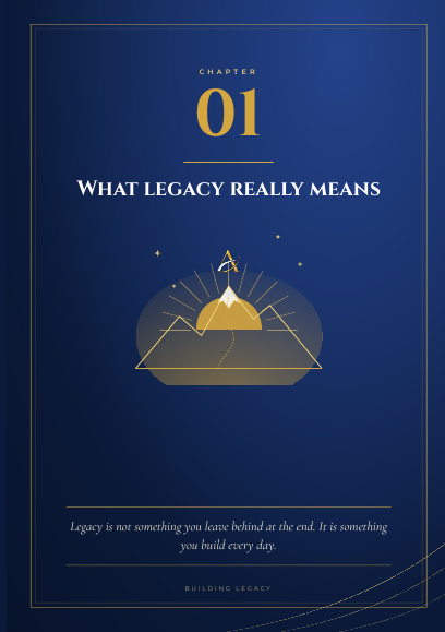Preview page 1 of Building Legacy