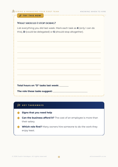Preview page 2 of Hiring & Managing Your First Team